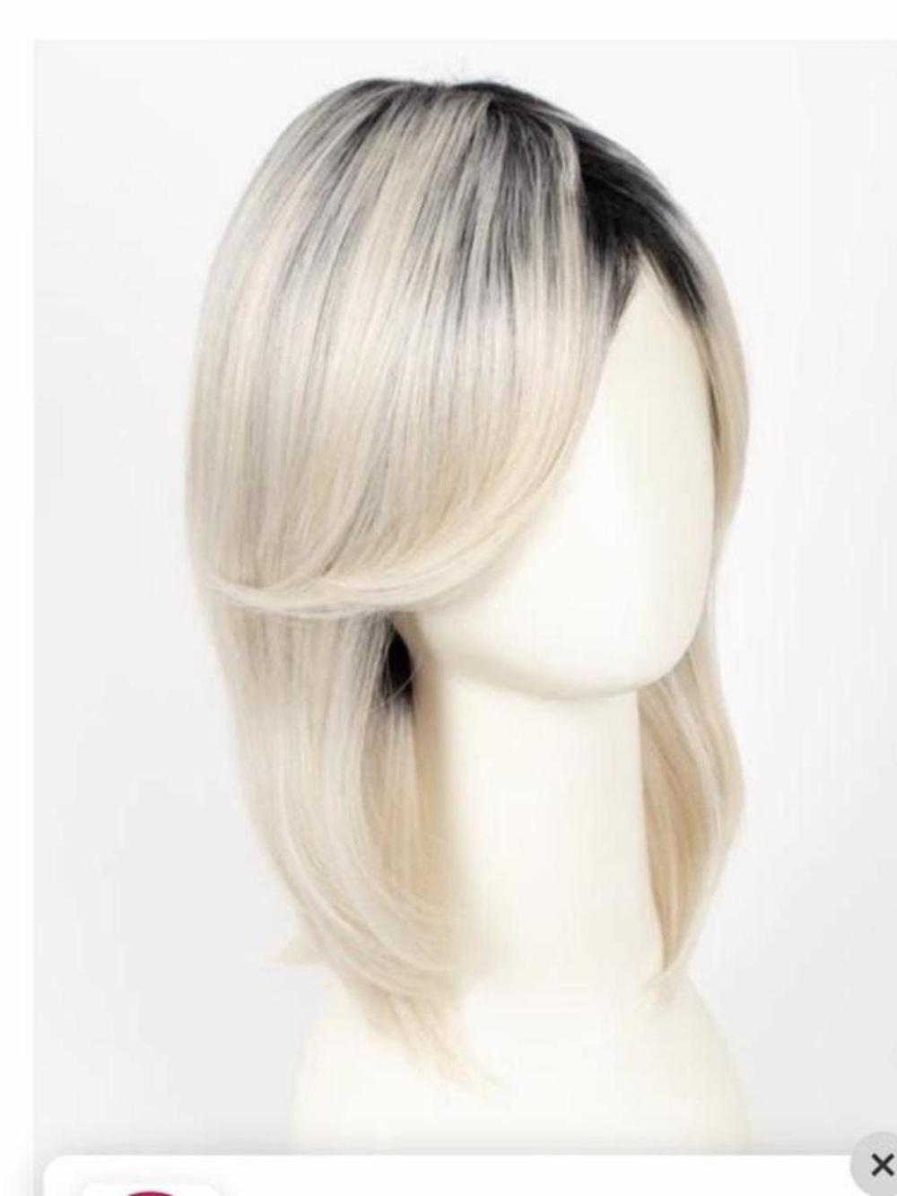 NWT Rene of Paris blond and black wig model 411 sassy in coco de creme #wig